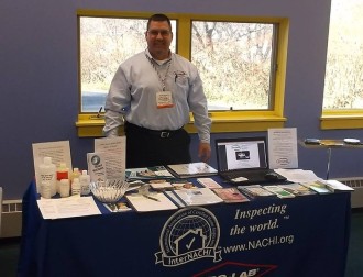 HouseAbout Home Inspections booth at Ballston Spa home workshop